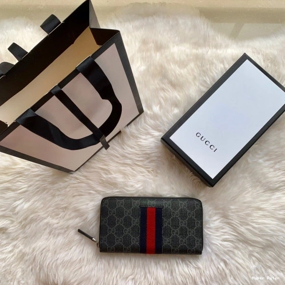 Hyper Peter ZIP AROUND GUCCI LEATHER WALLET 0825